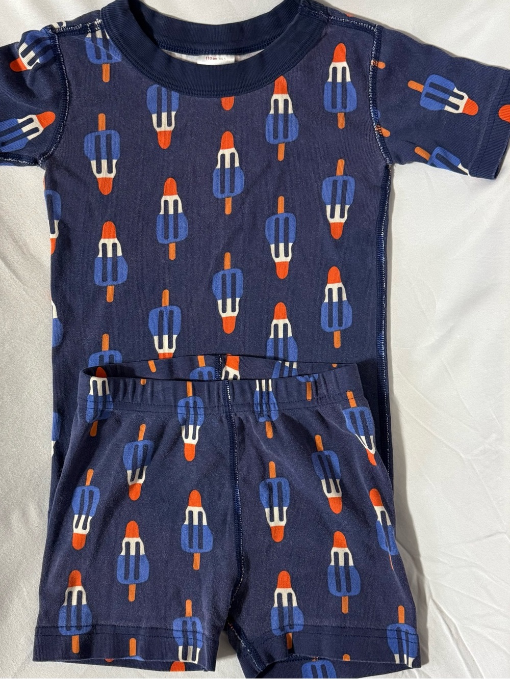 Hanna Andersson Size 5 Rocket Pop Organic Cotton Pajama Set NWOT